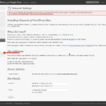 WordPress 3.0 alpha New Blog Network Settings WordPress 3.0 alpha New Blog Network Settings